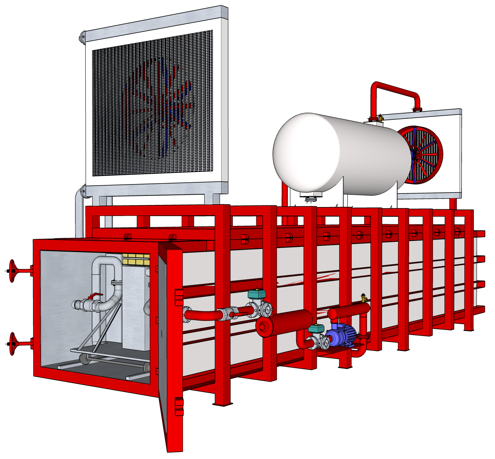 WDE PRESS XL6 wood drying kiln vaccum drying