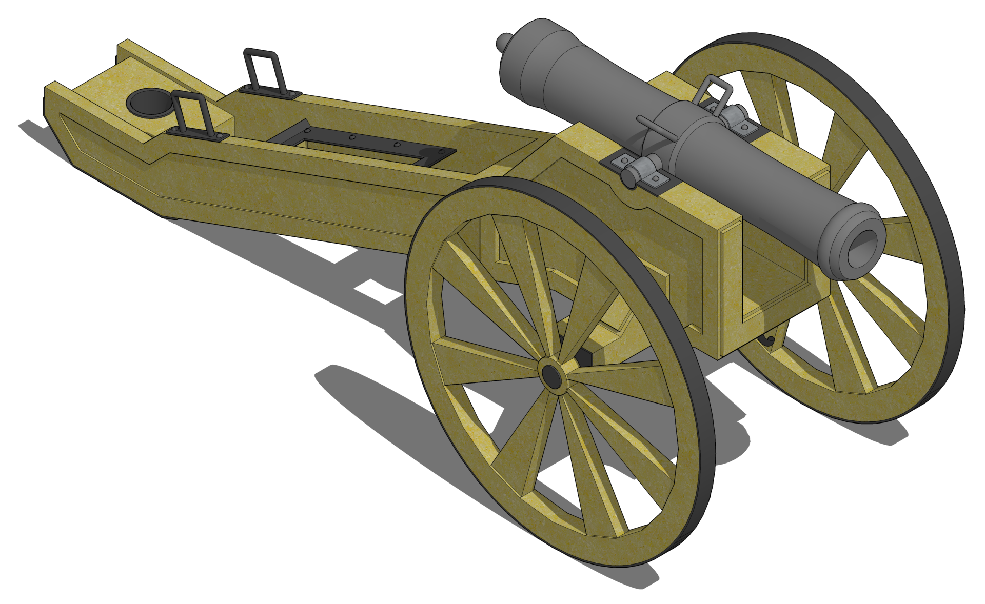3D model 19 ctntury